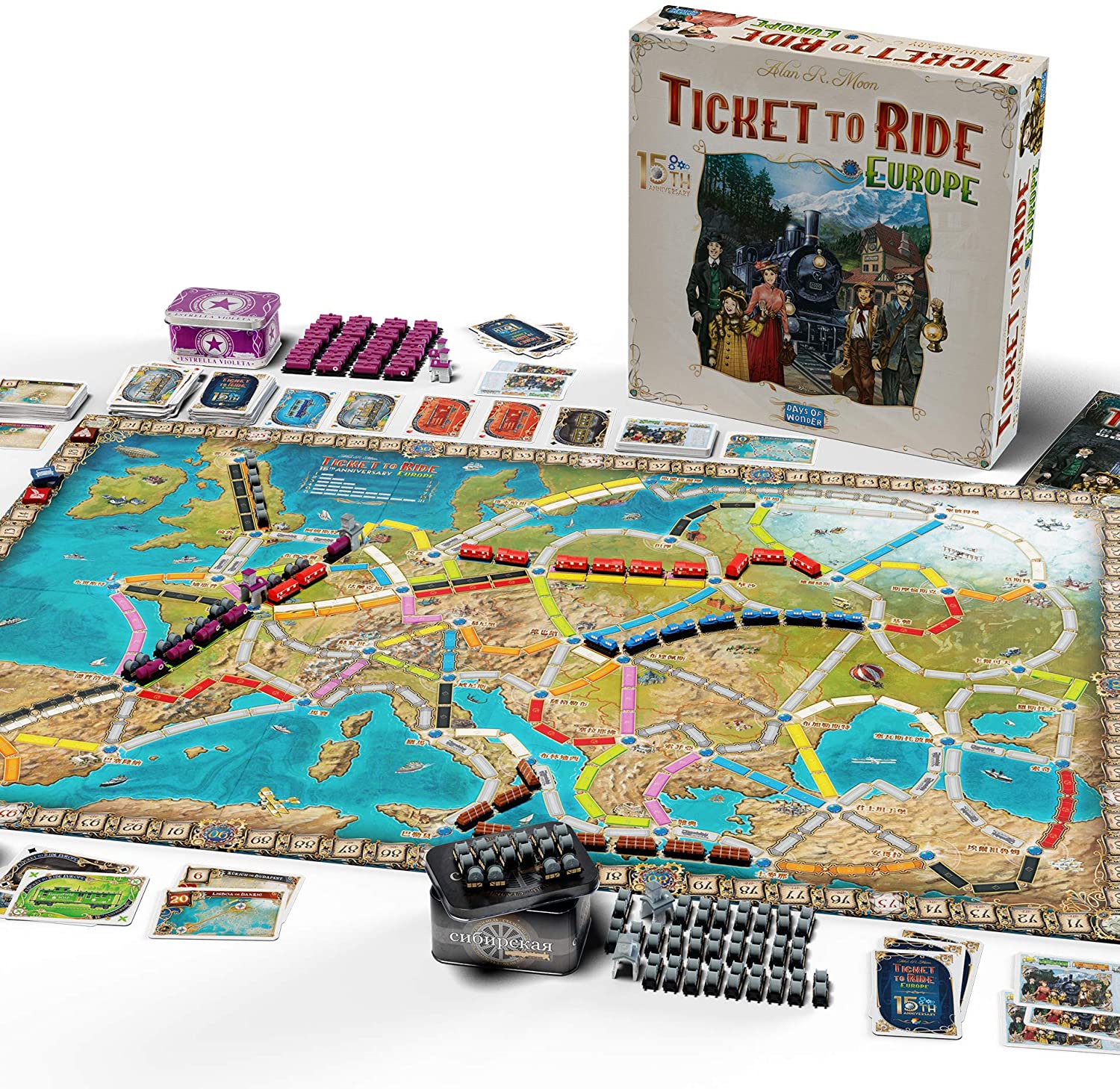 Ticket to Ride : Europe - 15th Anniversary